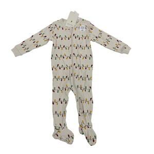 NWT Petit Lem 6M Christmas Light Footie